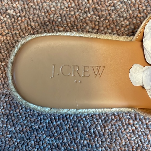 J.Crew Mule Espadrille Wedges - Picture 2 of 5